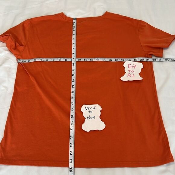 Hocus Pocus size XL short sleeve orange Winifred Sanders tshirt GUC - Picture 7 of 7